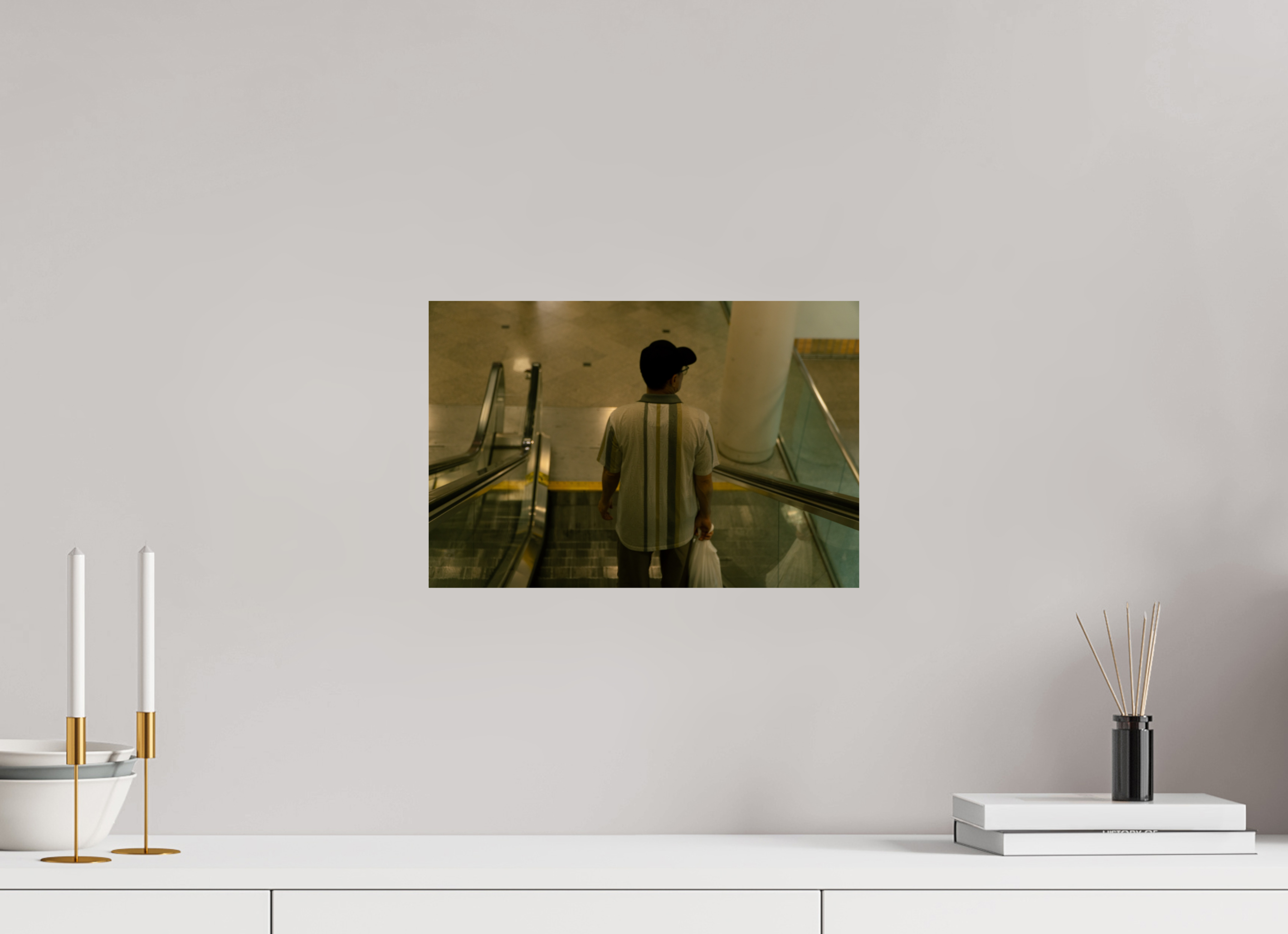 The Man on the Escalator