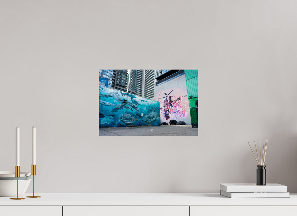 15 x 10″, Photo Print On Fuji Crystal DP II Sharks and dancers