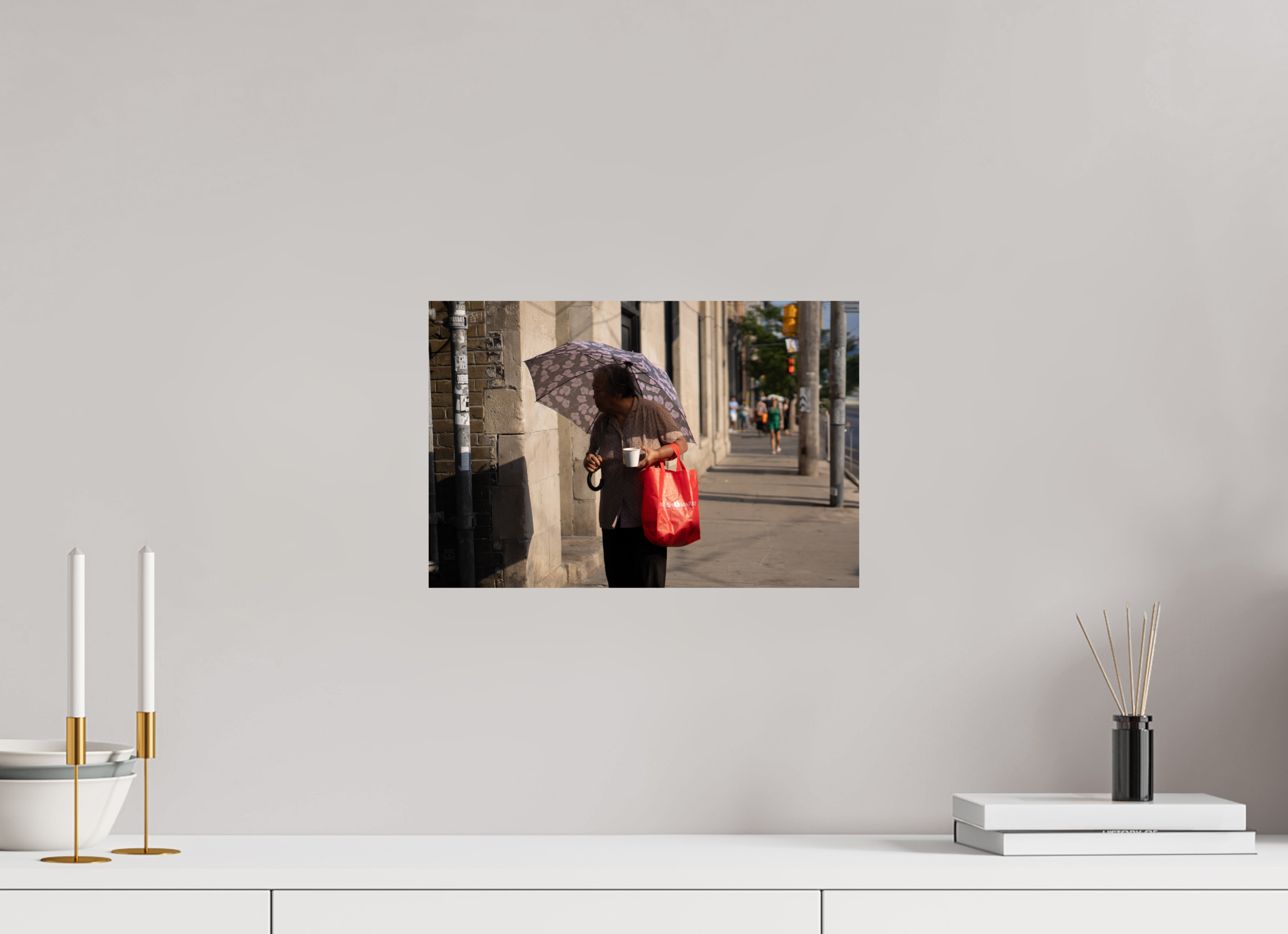 Lady with the Flower Umbrella